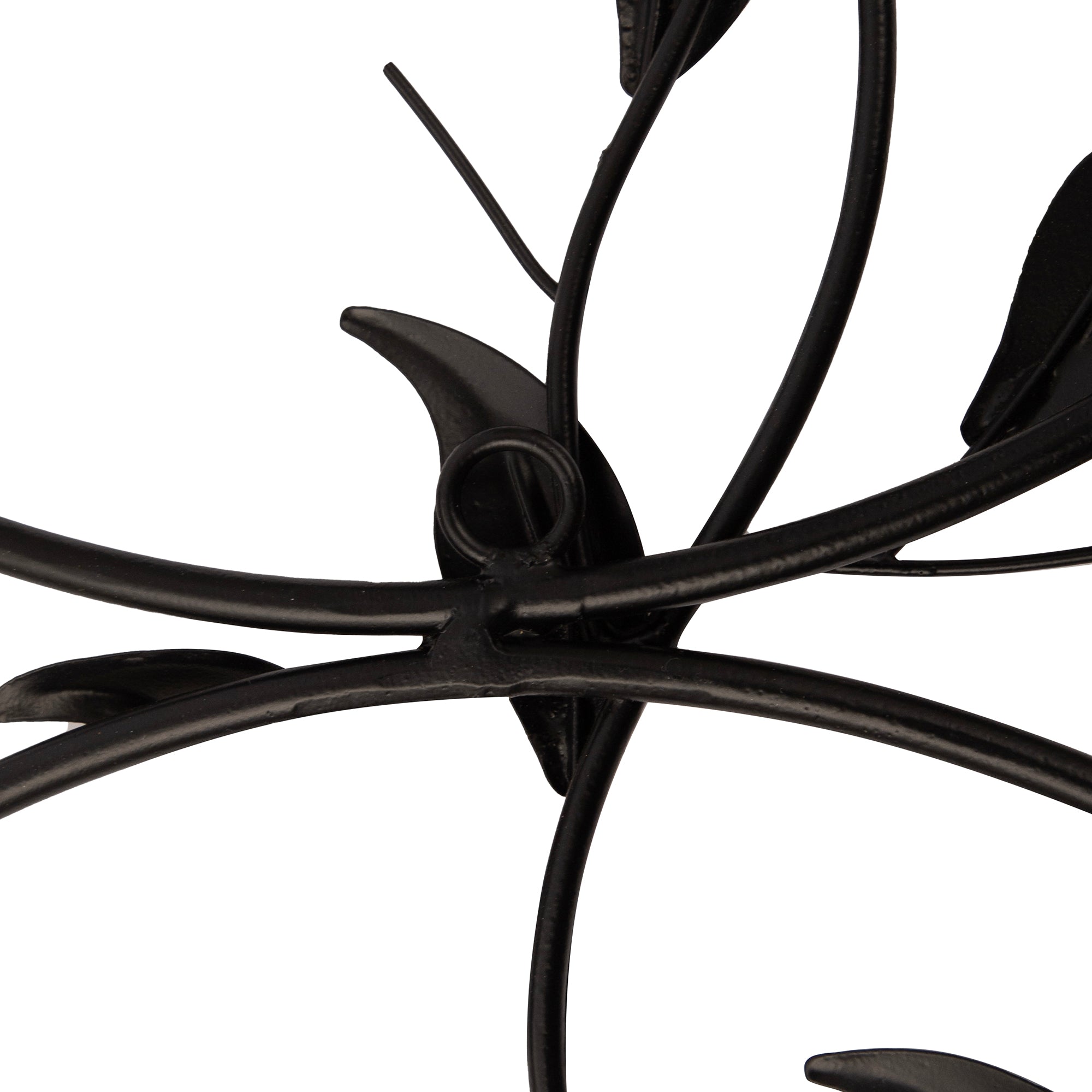 Golden Leaf Metal Wall Art