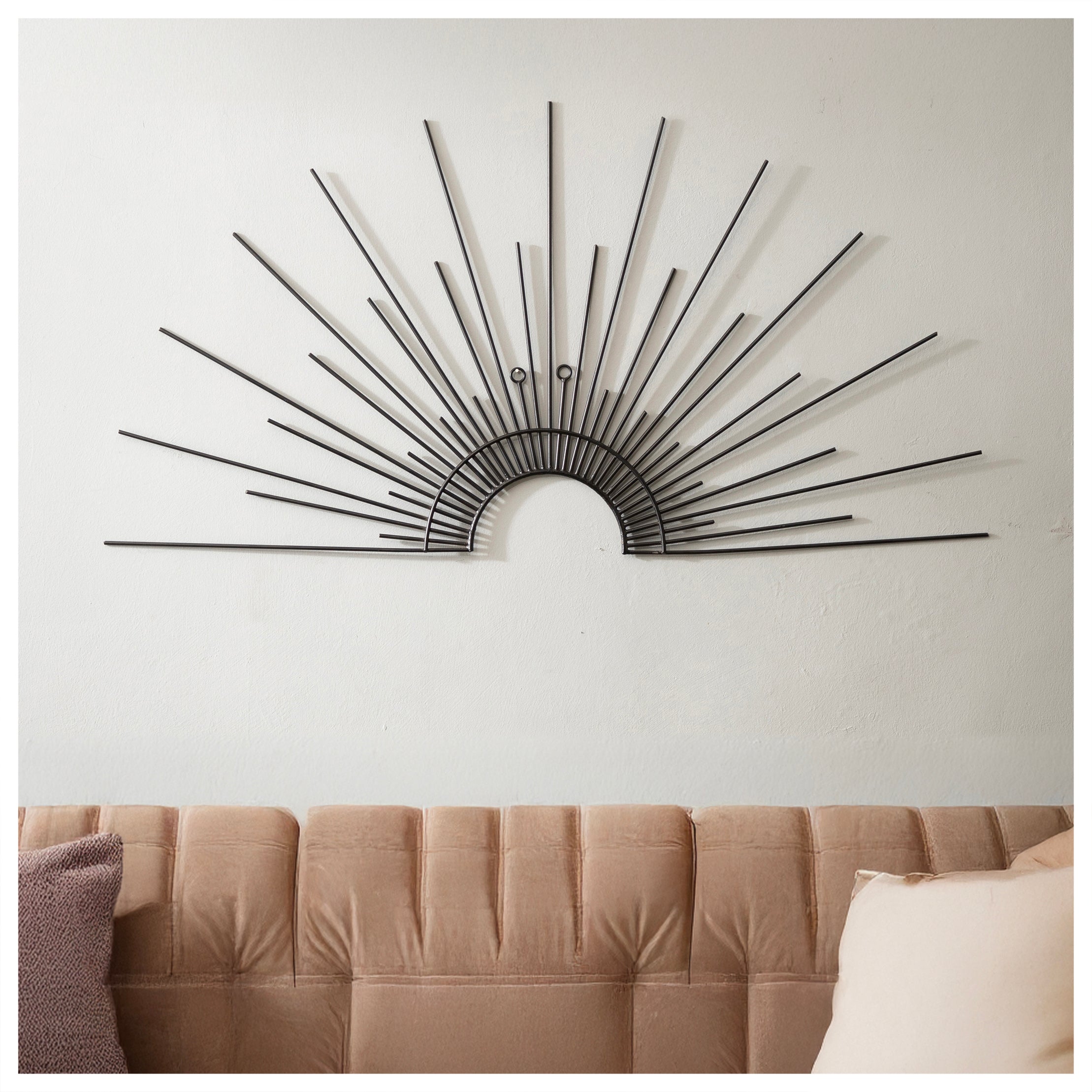 Sunburst Metal Wall Art