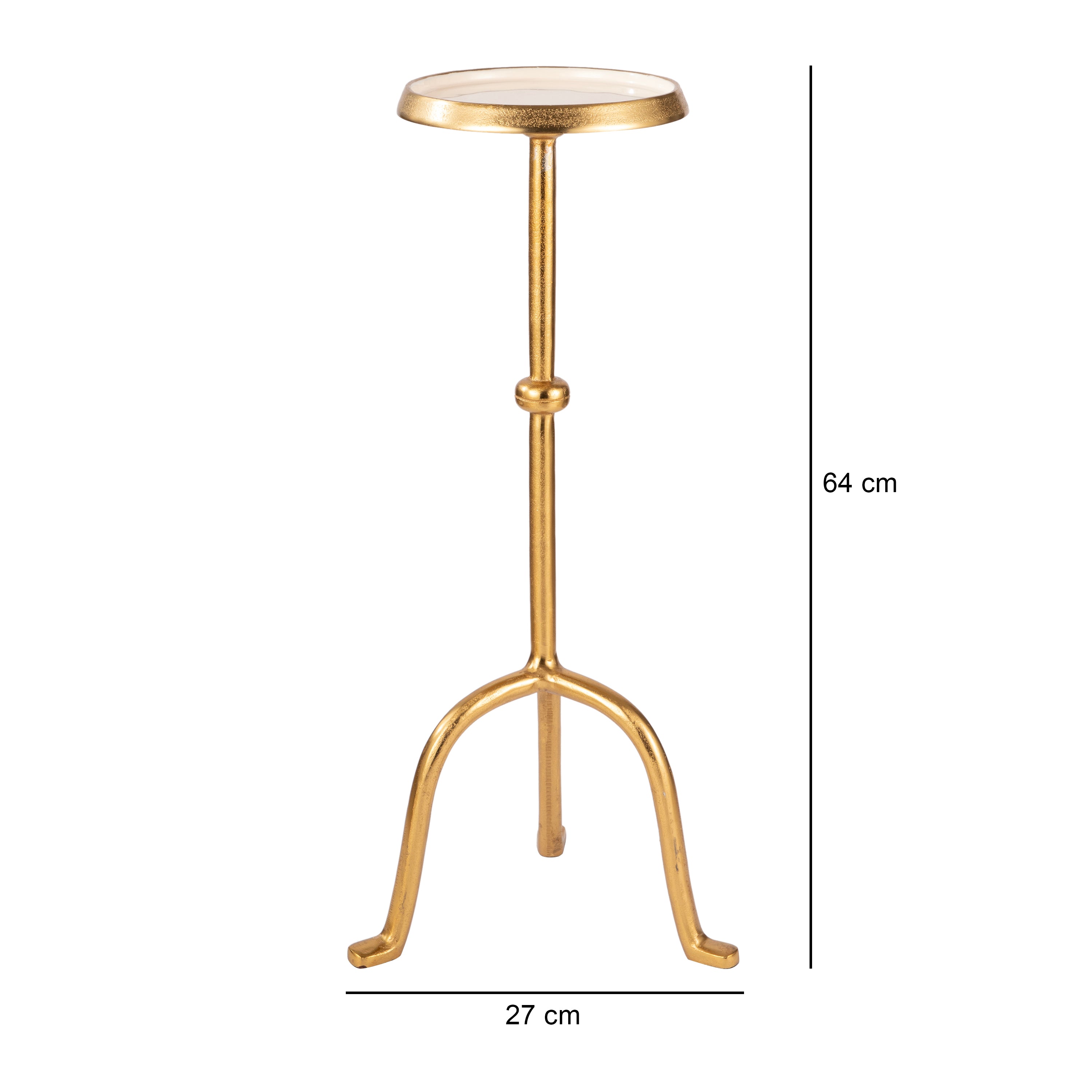 Vintage Tripod Accent Side Table