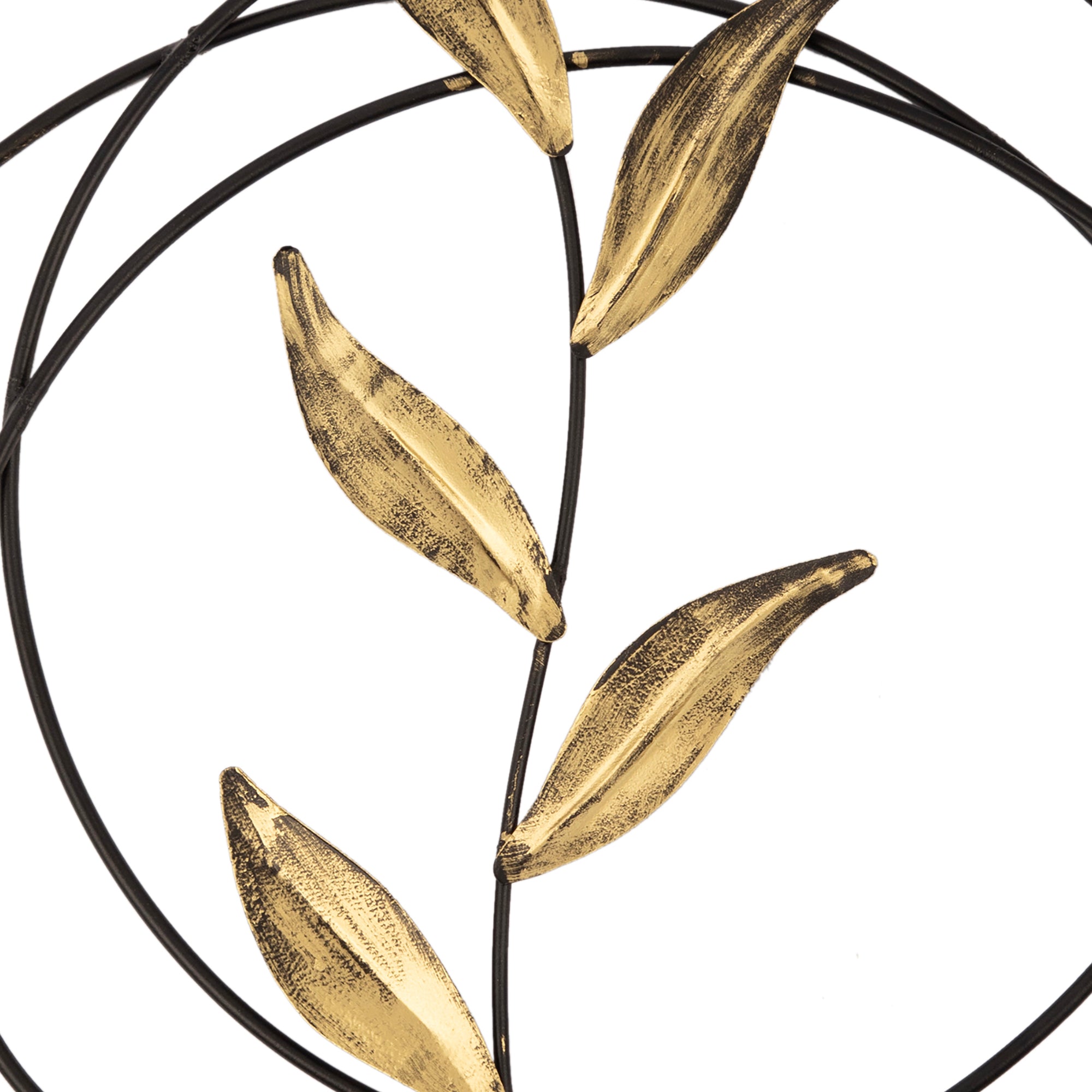 Botanical Leaf Metal Wall Art Set