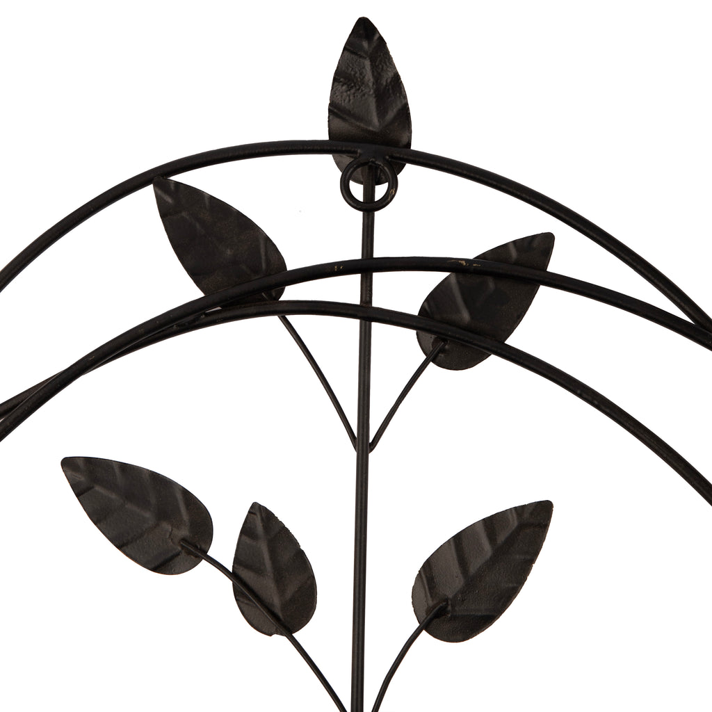 Botanical Leaf Metal Wall Art Set