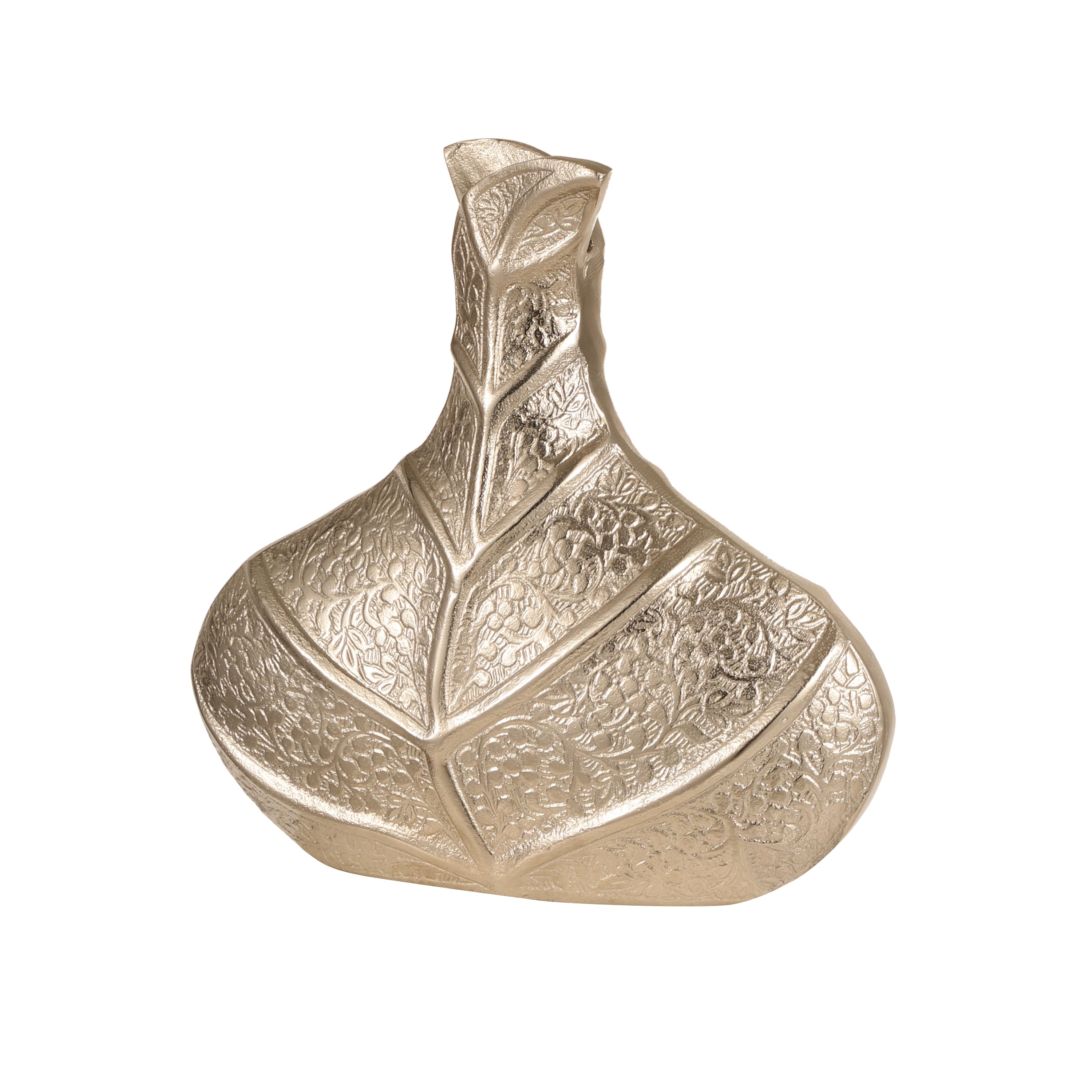 Royal Filigree Gold Decorative Vase Small
