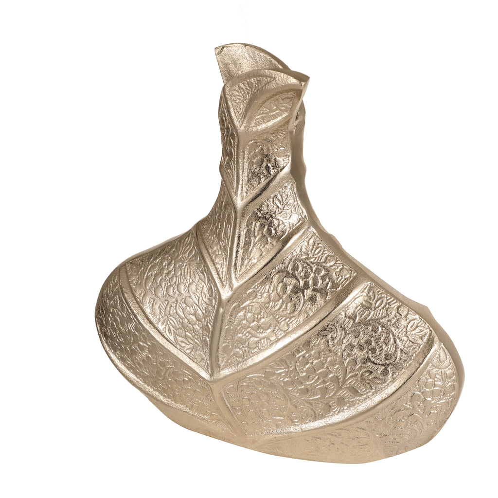 Royal Filigree Gold Decorative Vase Small