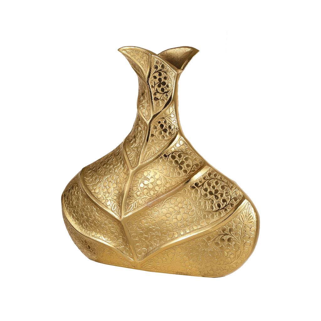 Royal Filigree Gold Decorative Vase Large