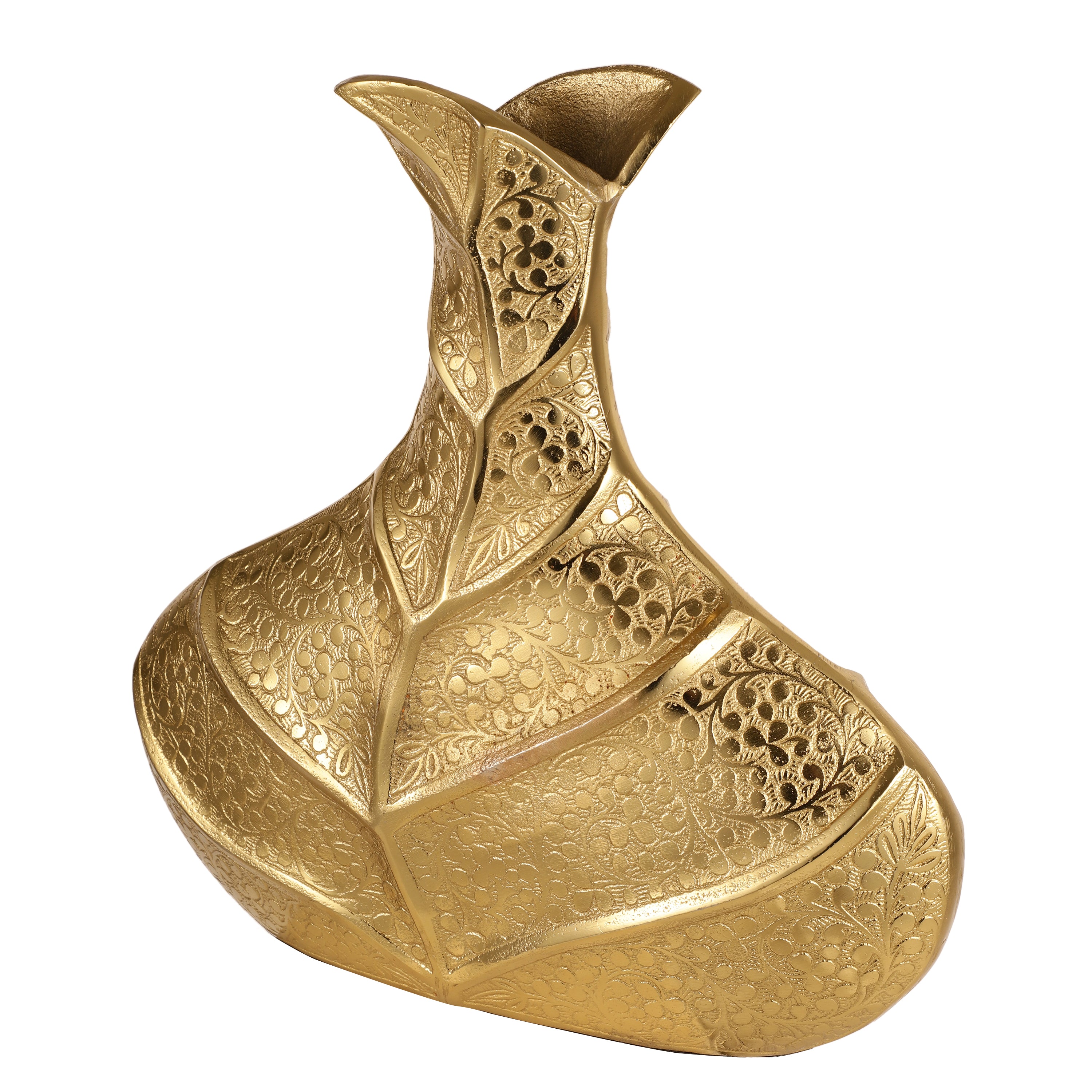 Royal Filigree Gold Decorative Vase Large