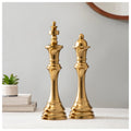 Royal Gold Chess Piece Décor Set Large