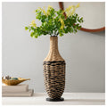 Dual Tone Jute Designer Vase